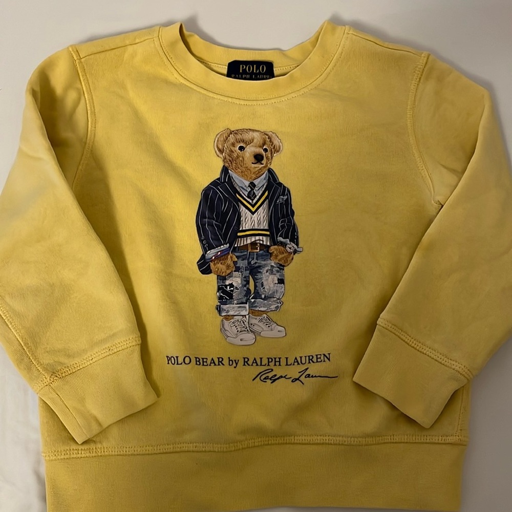 Yellow Polo Ralph Lauren Sweater